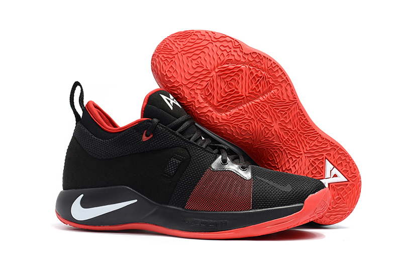 Nike PG 2 Black Red White Basketball Shoes